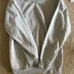 Classic Women's Crewneck Sweater - Gray